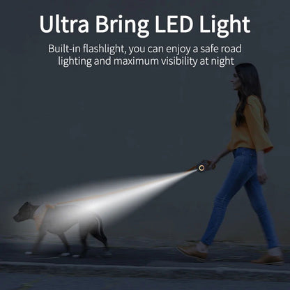 LED Dog Leash - Pawsy Vibe