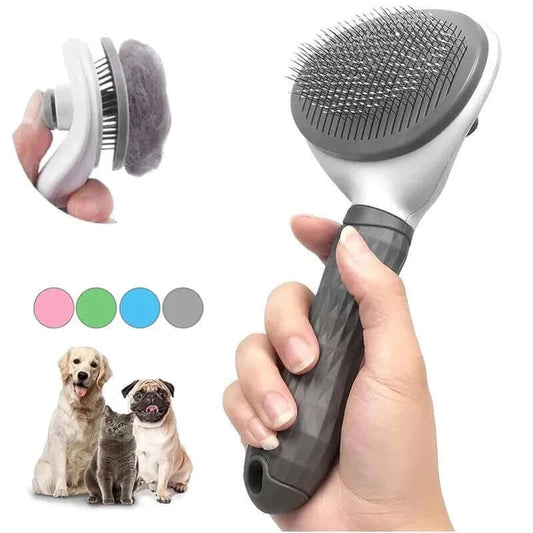 Self-Cleaning Pet Brush & Comb - Pawsy Vibe